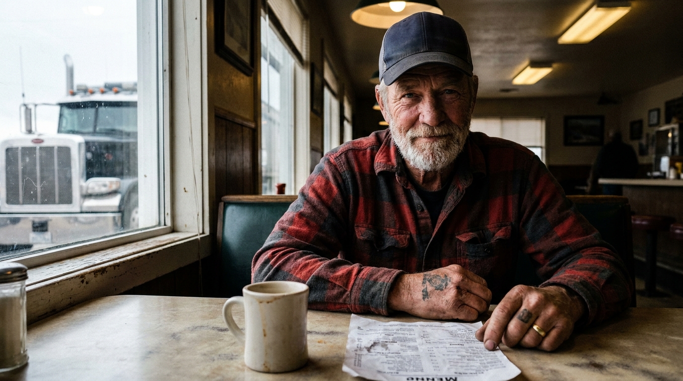 Owen Briggs, veteran long-haul trucker and author of The Engine Bible